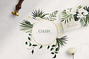 OASIS green - Wedding clipart, an Illustration by Beigetime (Thumbnail 5 of 11)