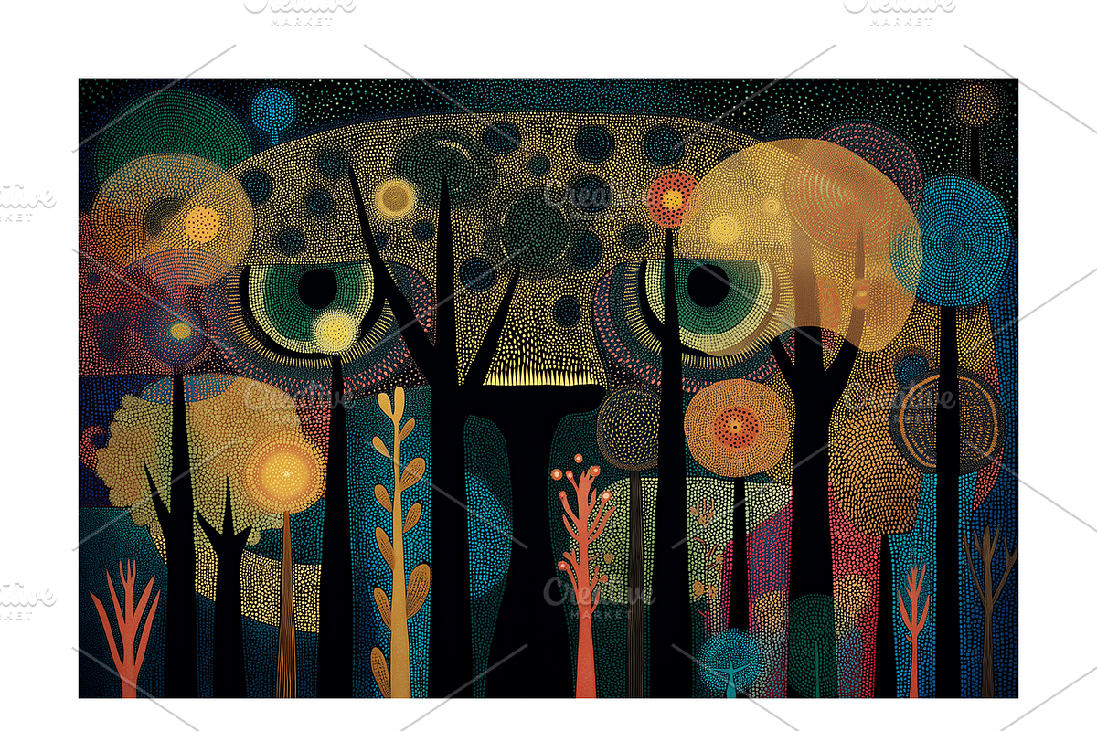 Enod. Enchanted Forest Animal Spirit, an Animal Illustration by milatovar (Photo 15 of 19)