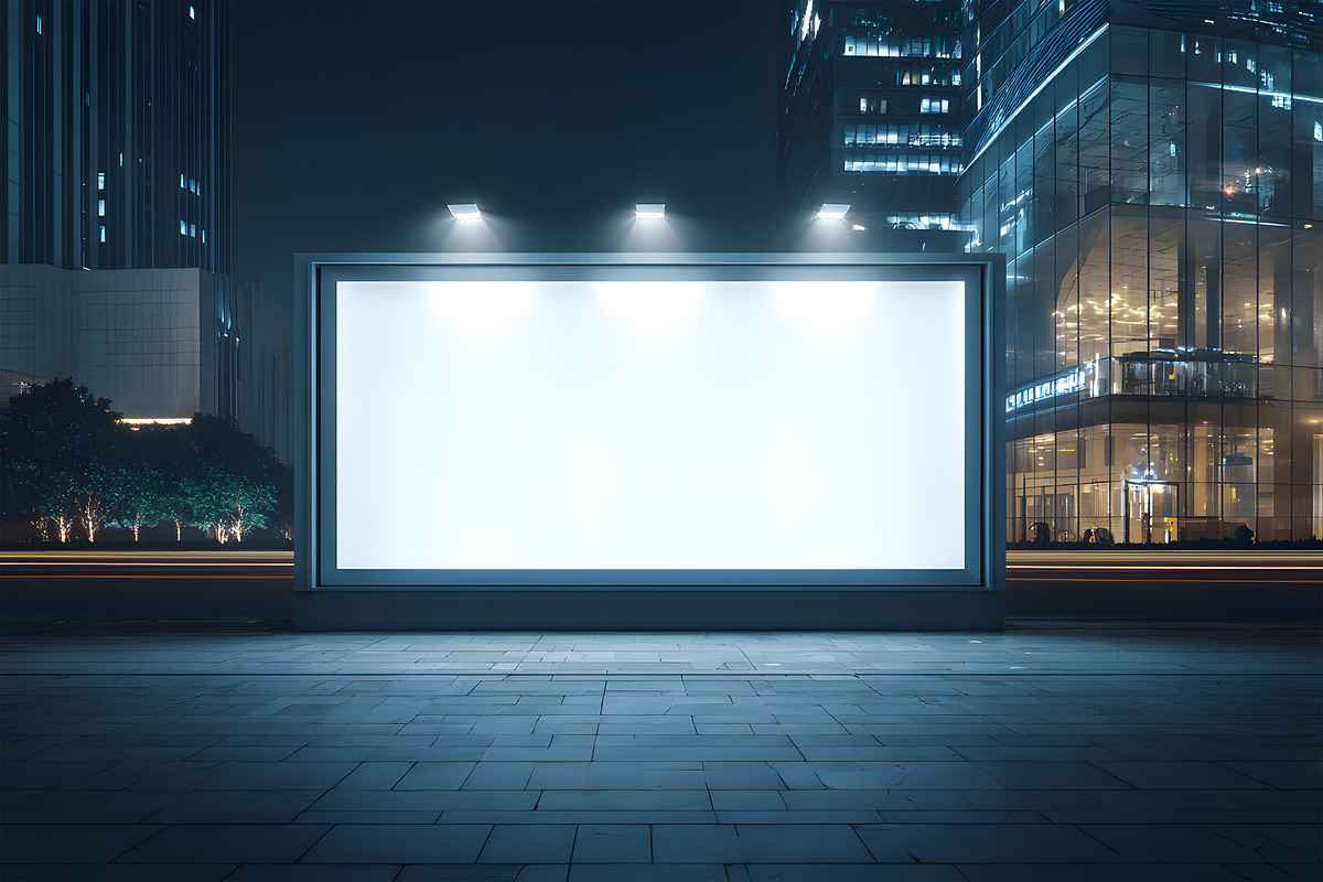 Billboard Poster Street Mockup, a Mockup by GenesisCreativeCo (Photo 2 of 2)