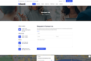 Edward - Corporate HTML Template, a Bootstrap Template by Team90Degree (Thumbnail 3 of 6)