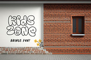 Bubble Graffiti Font, a Font by artyway (Thumbnail 6 of 6)