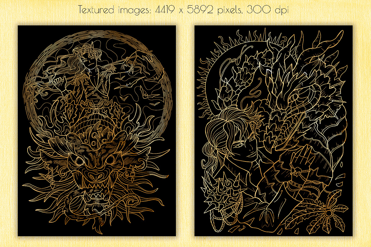 Dragon Boys Manga Style, an Animal Illustration by Samiramay (Photo 4 of 5)