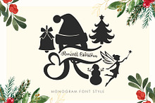 Romantic Christmas Monogram