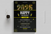 Happy New Year Flyer Layout, a Flyer Template by MightyDesign (Thumbnail 1 of 8)