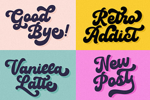 Retro Golia - Retro Font