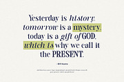 Evenings | Retro Vintage Serif Font, a Serif Font by HansCo Studio (Thumbnail 2 of 20)