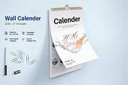 Digital Wall Calendar 26/27 Template, a Brochure Template by GoldenGrid Studio (Thumbnail 1 of 16)