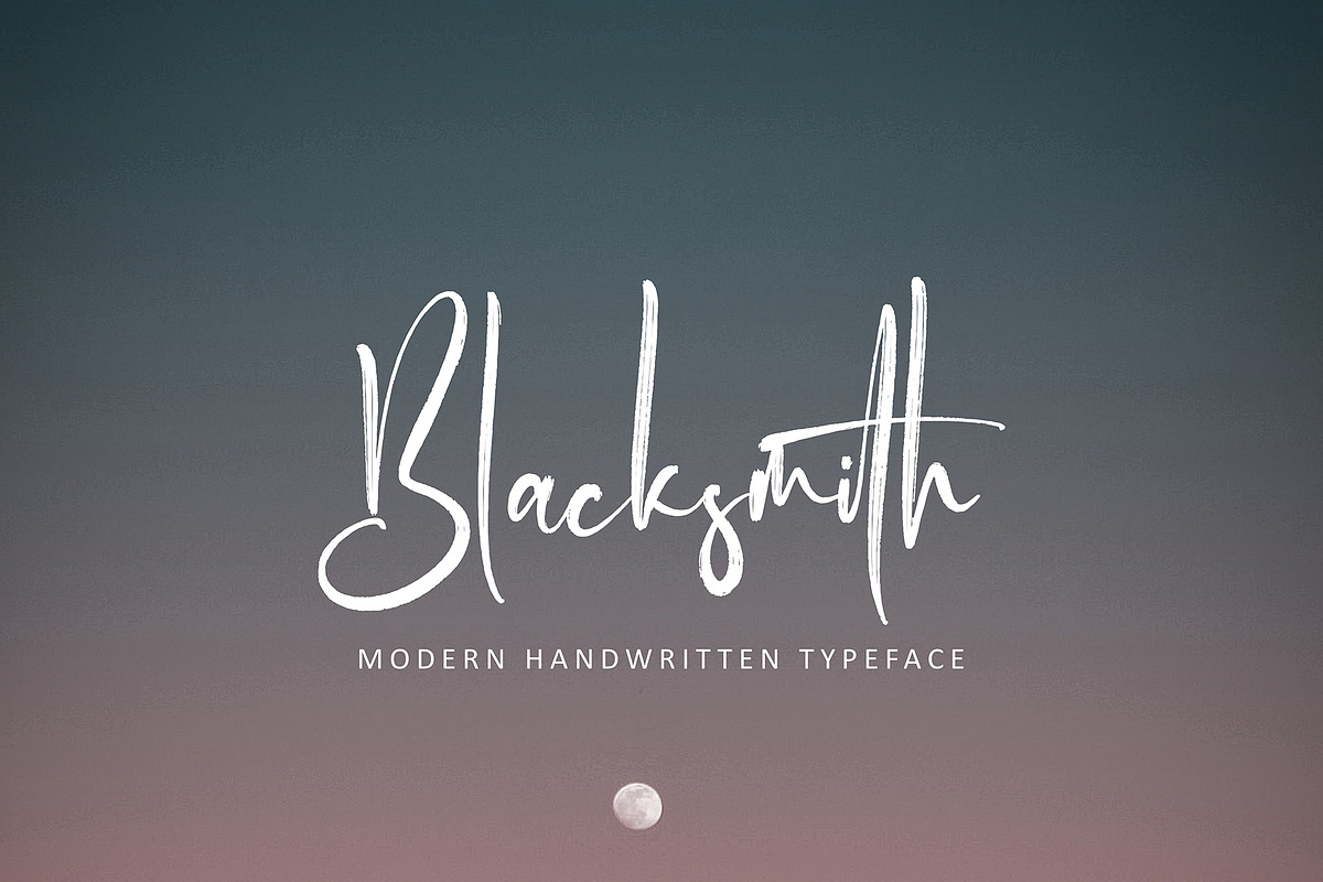 Goritesa, a Script Font by pineungtype (Photo 2 of 8)