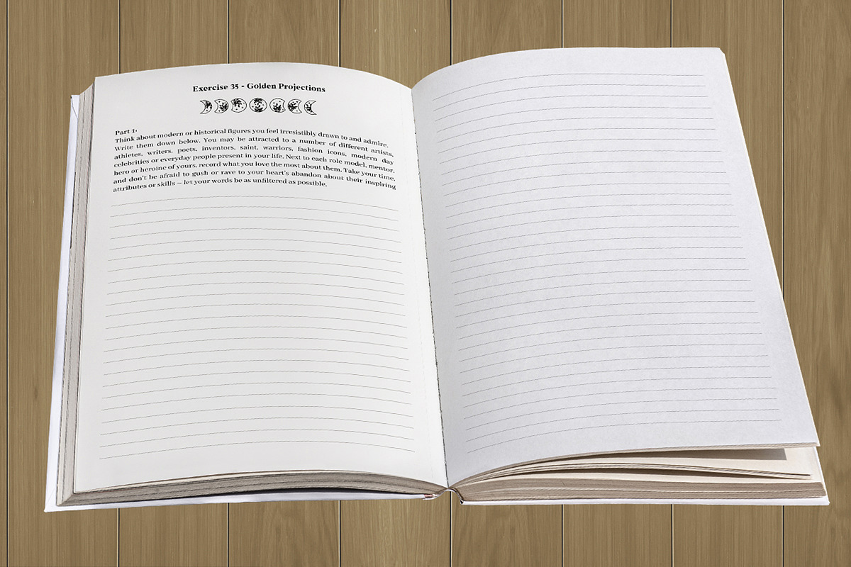 Shadow Work Journal Workbook, a Stationery Template by Flurry Art (Photo 3 of 4)