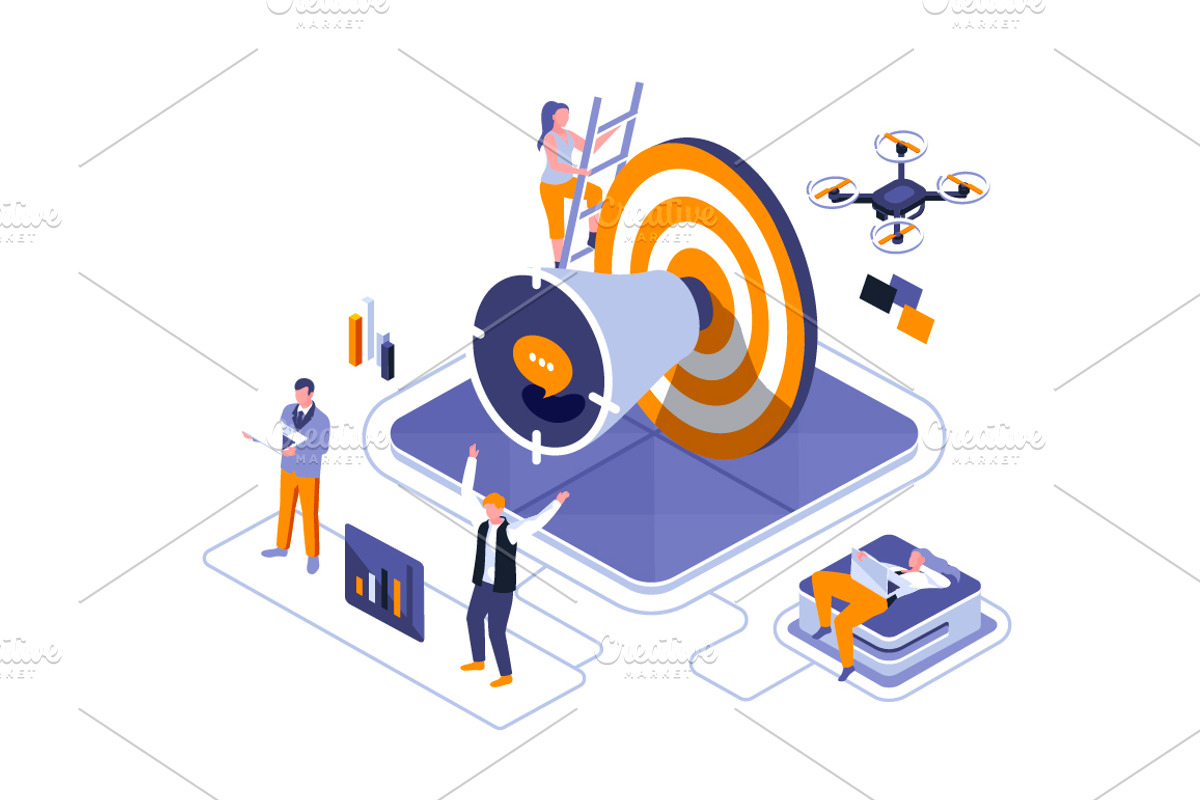 Isometric 3D Illustrations, a Finance Illustration by alexdndz (Photo 8 of 26)