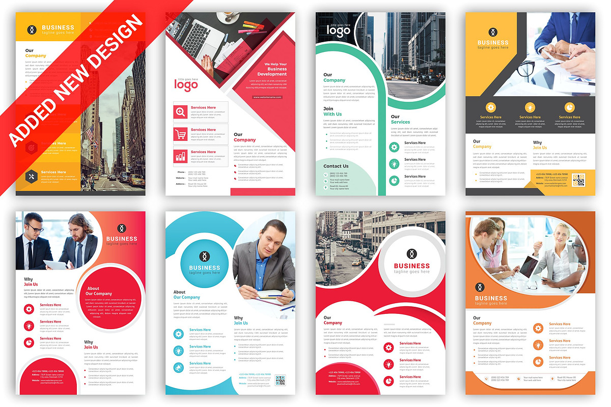 300+ Flyer Template Bundle 98% OFF, a Flyer Template by ZAAS (Photo 4 of 32)