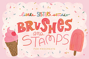 Little Sister's Brushes and Stamps, a Brush Add-On by Little Sisters Studio (Thumbnail 1 of 3)