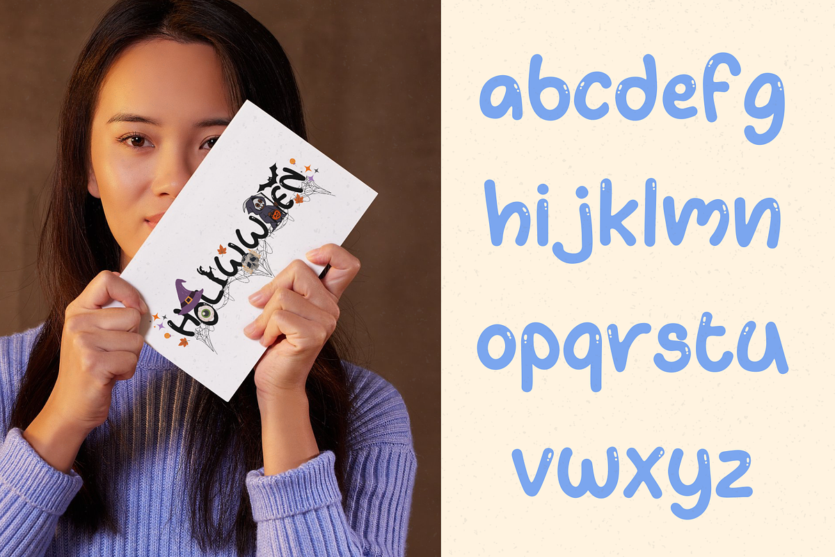 Cummy handwriting font, a Handwritten Font by JJuta (Photo 2 of 5)