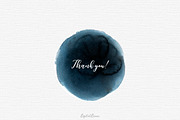 Whale watercolor clipart, an Illustration by DigitalDream (Thumbnail 11 of 11)