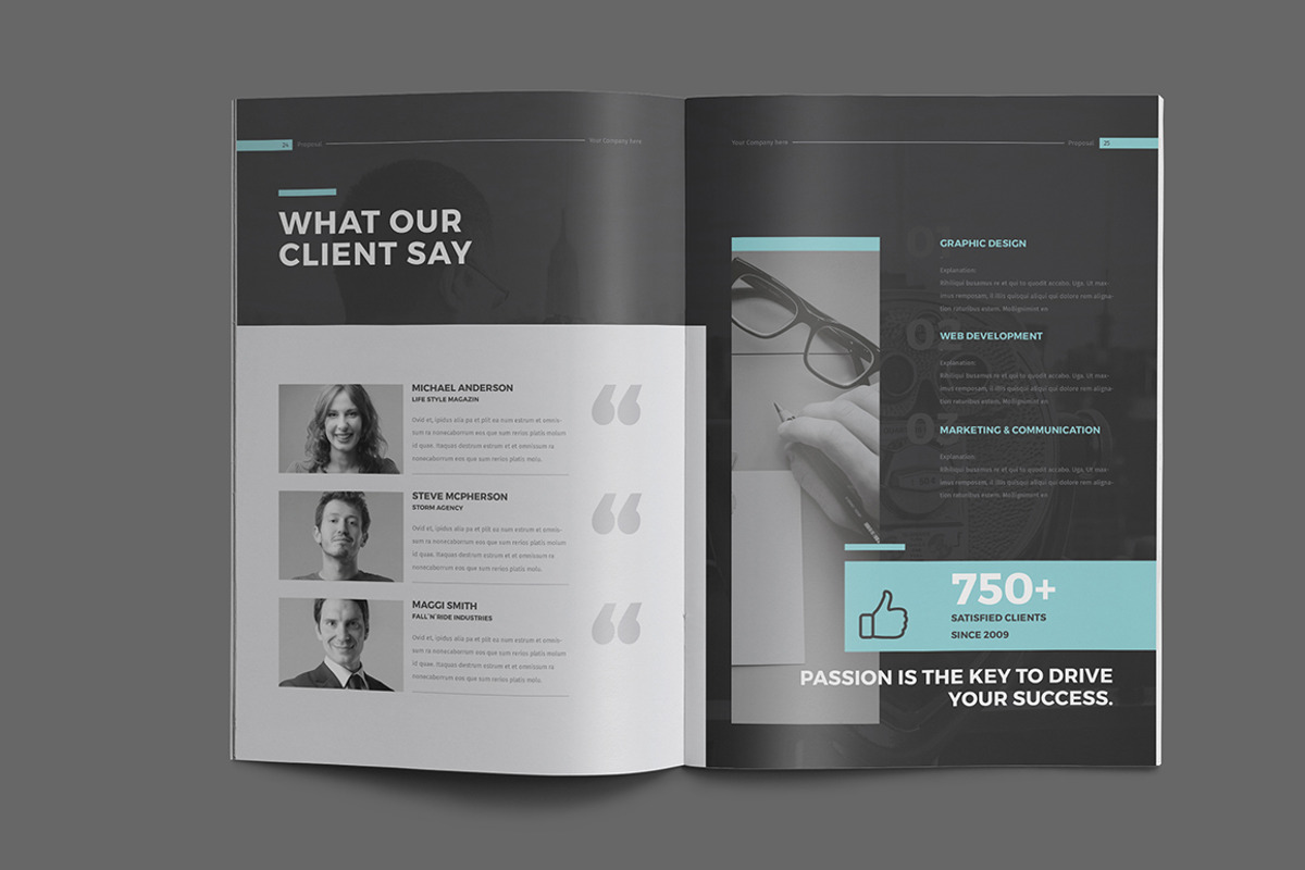 Company Brochure Pack, a Brochure Template by Egotype (Photo 10 of 33)