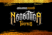 NEOGÓTICA, a Blackletter Font by jakejarkor (Thumbnail 1 of 9)
