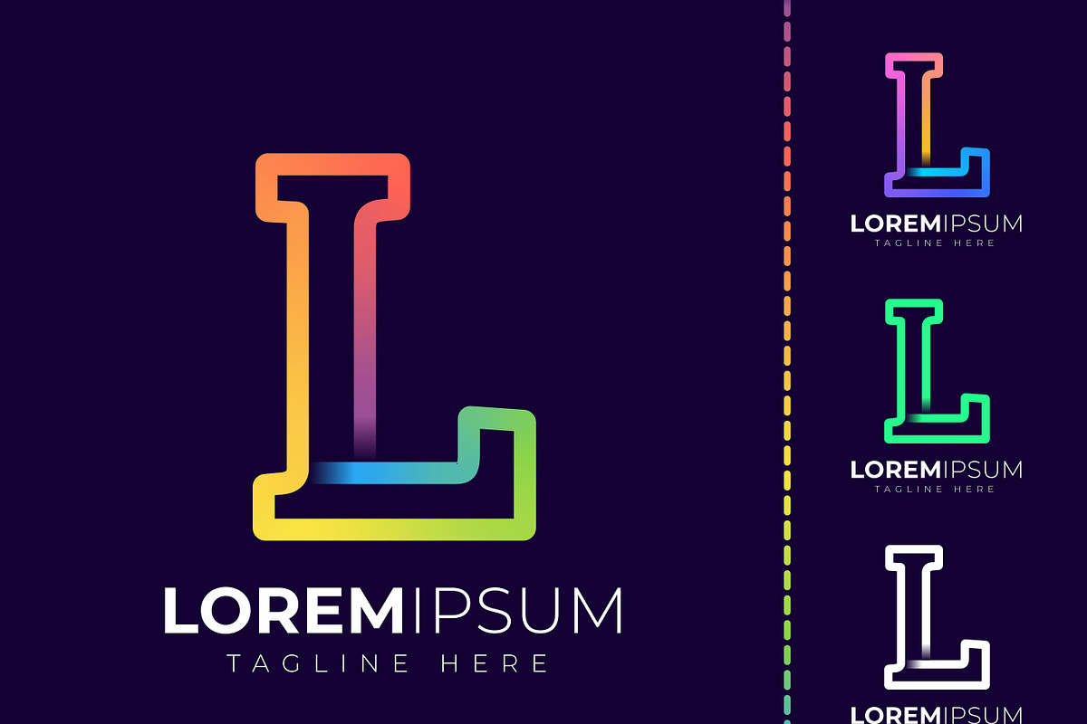 Initial letter l logo design, a Branding & Logo Template by mdhelalakbar