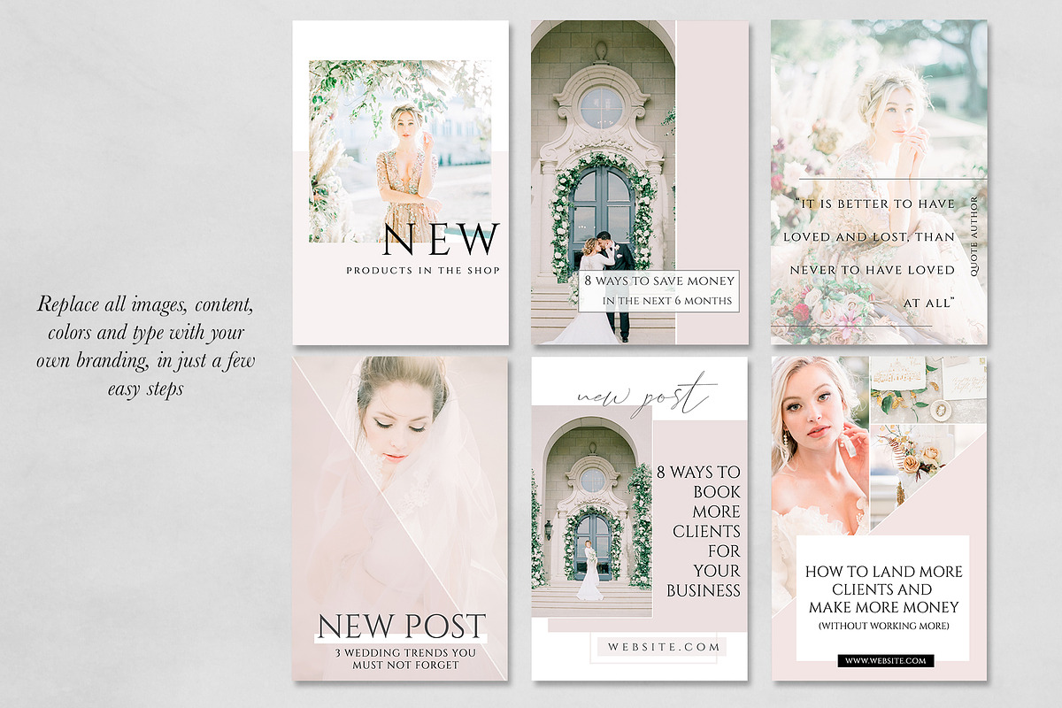 32 Pinterest Templates for Creatives, a Social Media Template by CreativeMavenCo. (Photo 5 of 7)