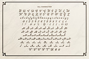 Auskey - Stylish Bold Script, a Script Font by Bale Type (Thumbnail 9 of 9)