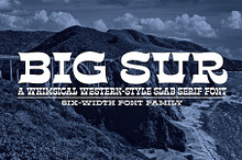 Big Sur Font Family