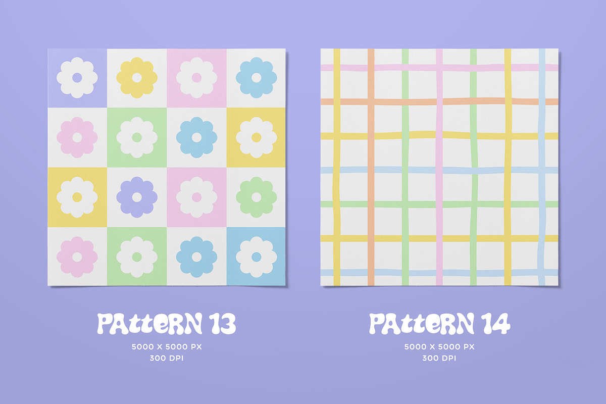 Pastel Pattern Set, a Pattern Graphic by Dedraw Studio (Photo 8 of 20)