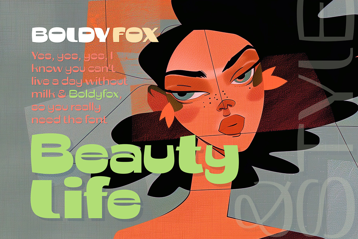 Boldyfox unic multistyle font bundle, a Sans Serif Font by popskraft (Photo 1 of 9)