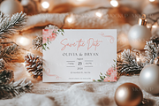 Winter Horizontal Invitation Mockup, a Product Mockup by TatiMockup (Thumbnail 3 of 3)