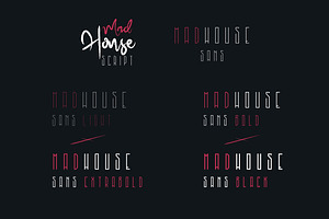 Madhouse Font Duo Extra -50%