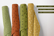 SUMMER EVENING – 4 vector patterns, a Pattern Graphic by Yashroom (Thumbnail 2 of 2)