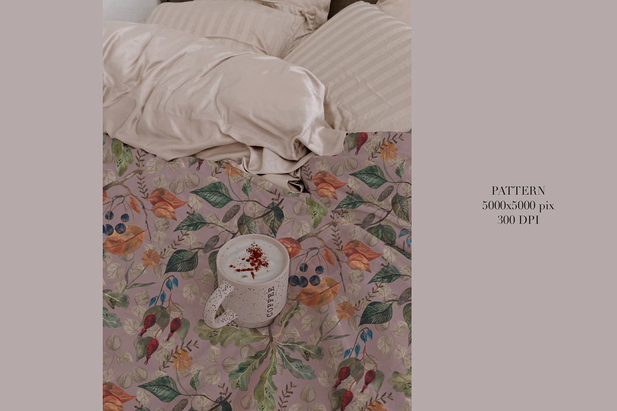 AUTUMN LEAVES, a Pattern Graphic by PASHKOVA (Photo 9 of 15)