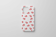 Lipstick Kiss Seamless Pattern, a Pattern Graphic by Viktorijareut (Thumbnail 2 of 5)
