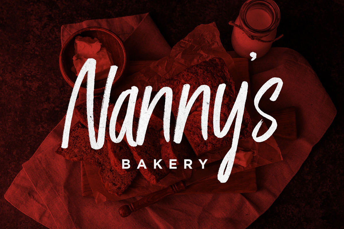 Husky Giggle - Handwriting Font preview 4
