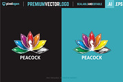 Peacock Logo, a Branding & Logo Template by pixelogan (Thumbnail 2 of 2)