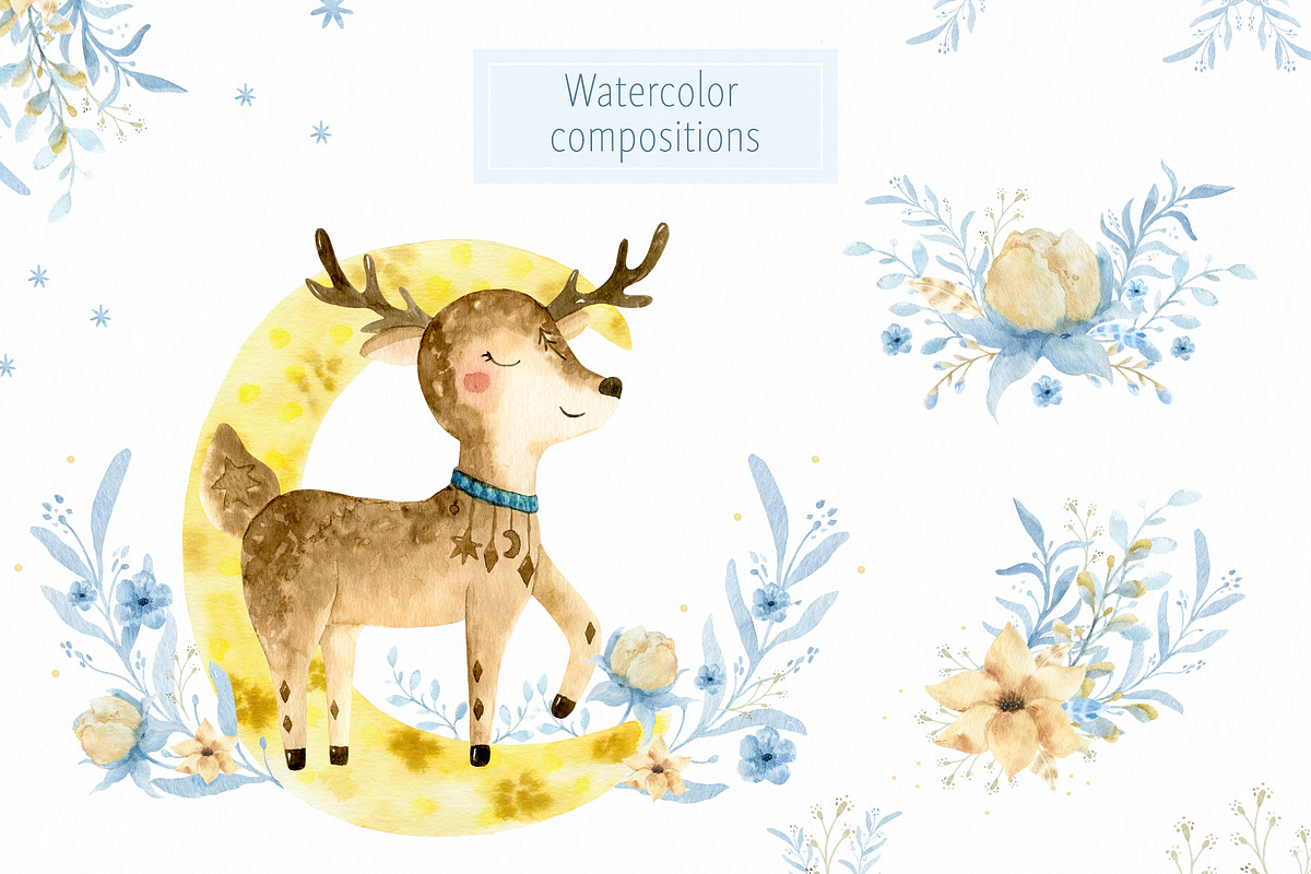 Magical Forest Animals!, a Graphic by Irene_Boiko_ART (Photo 5 of 8)