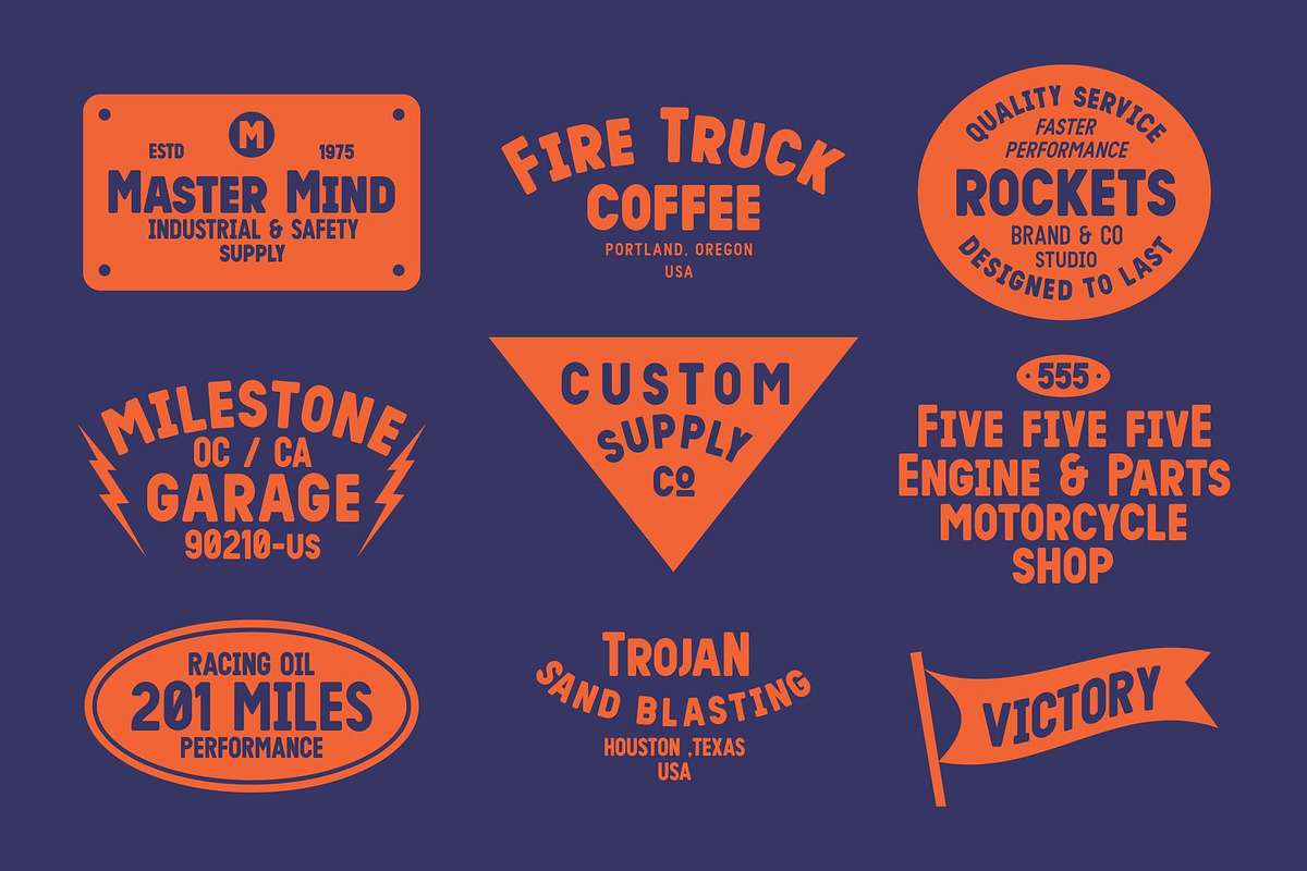 Sunroof - bold sans serif, a Sans Serif Font by takoliko (Photo 4 of 11)