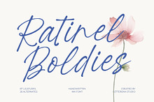 Ratinel Boldies Handwritten Ink Font