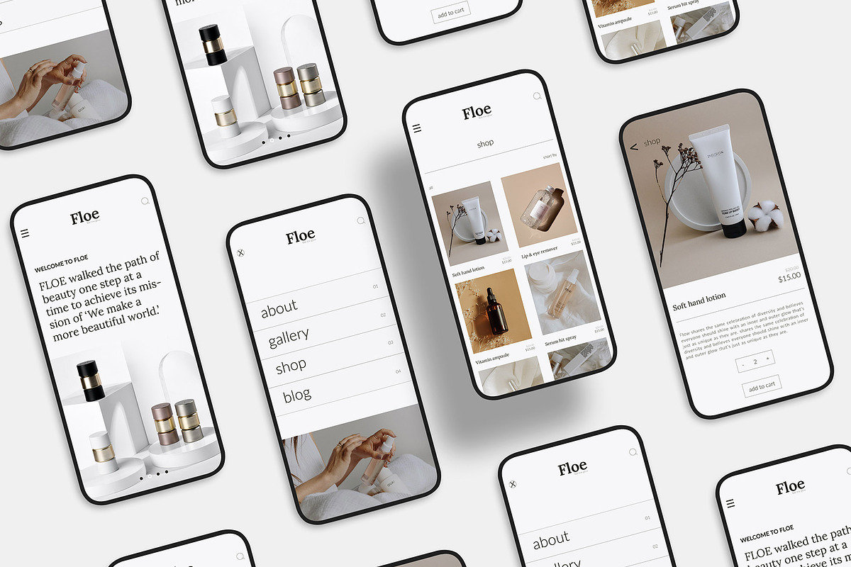 Minimal Web & Mobile Mockup Kit, an iPhone Mockup by Mockstore (Photo 26 of 30)