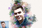Watercolor Typography FX, an Action Add-On by Studio Retouch (Thumbnail 7 of 13)