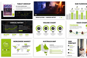 Stream - Music Powerpoint Template