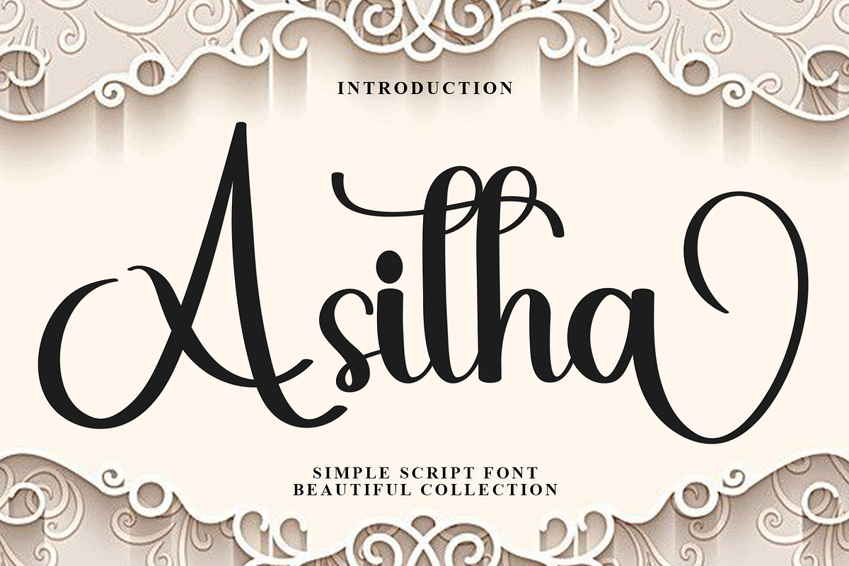 Asitha, a Serif Font by FreshTypeINK (Photo 1 of 8)