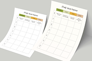 Weekly Meal Planner Template, a Marketing Template by CubicSpace (Thumbnail 2 of 4)