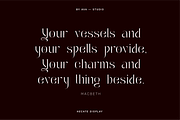 Hecate Display Font, a Serif Font by BY AVA — studio (Thumbnail 6 of 8)