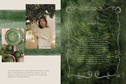 Forest Imprint Botanical backgrounds, a Background Graphic by Yuliya Derbisheva (Thumbnail 3 of 11)