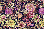 Japanese flowers patterns, a Pattern Graphic by emeraldthue (Thumbnail 5 of 9)