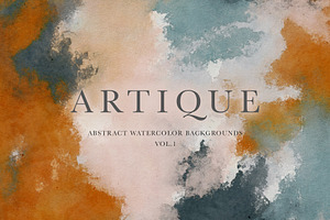 Artique Abstract Watercolor Textures