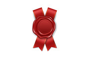 Wax Seal. Vector Set., an Object Graphic by Gomolach (Thumbnail 5 of 11)