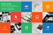 Cooper- Multicolor Flat Professional, a Websites & App Template by MustacheThemes (Thumbnail 2 of 4)