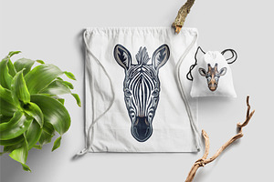 African Animals Illustration