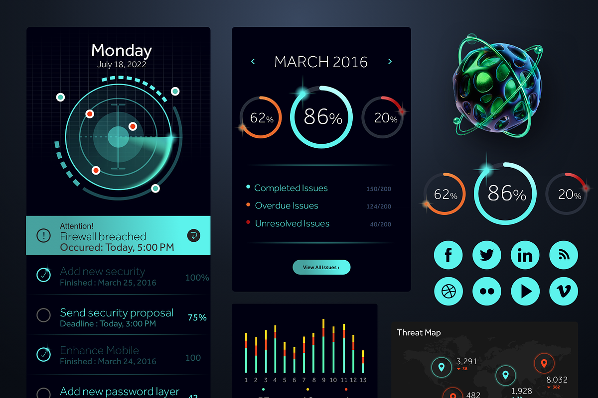 Sci-Fi Sketch, a Templates & Theme by Cosmic Motive (Photo 4 of 6)
