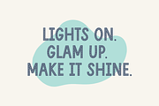 Starlets 1920s Actress Display Font, a Sans Serif Font by Cosy Fox (Thumbnail 6 of 7)